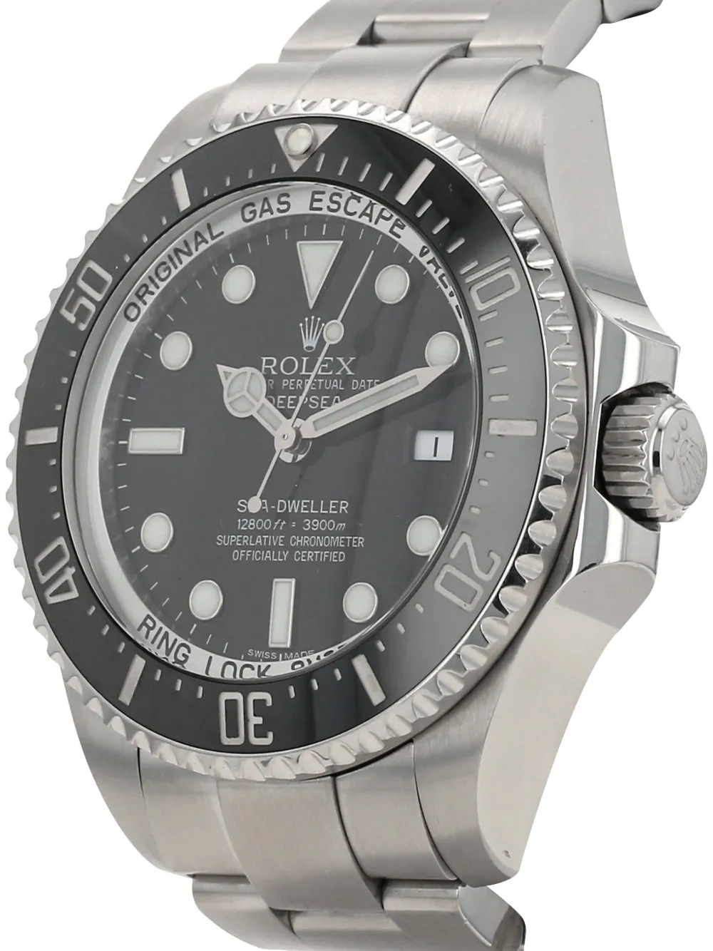 Rolex 2010 pre-owned Deepsea Sea-Dweller 44 mm - Zwart