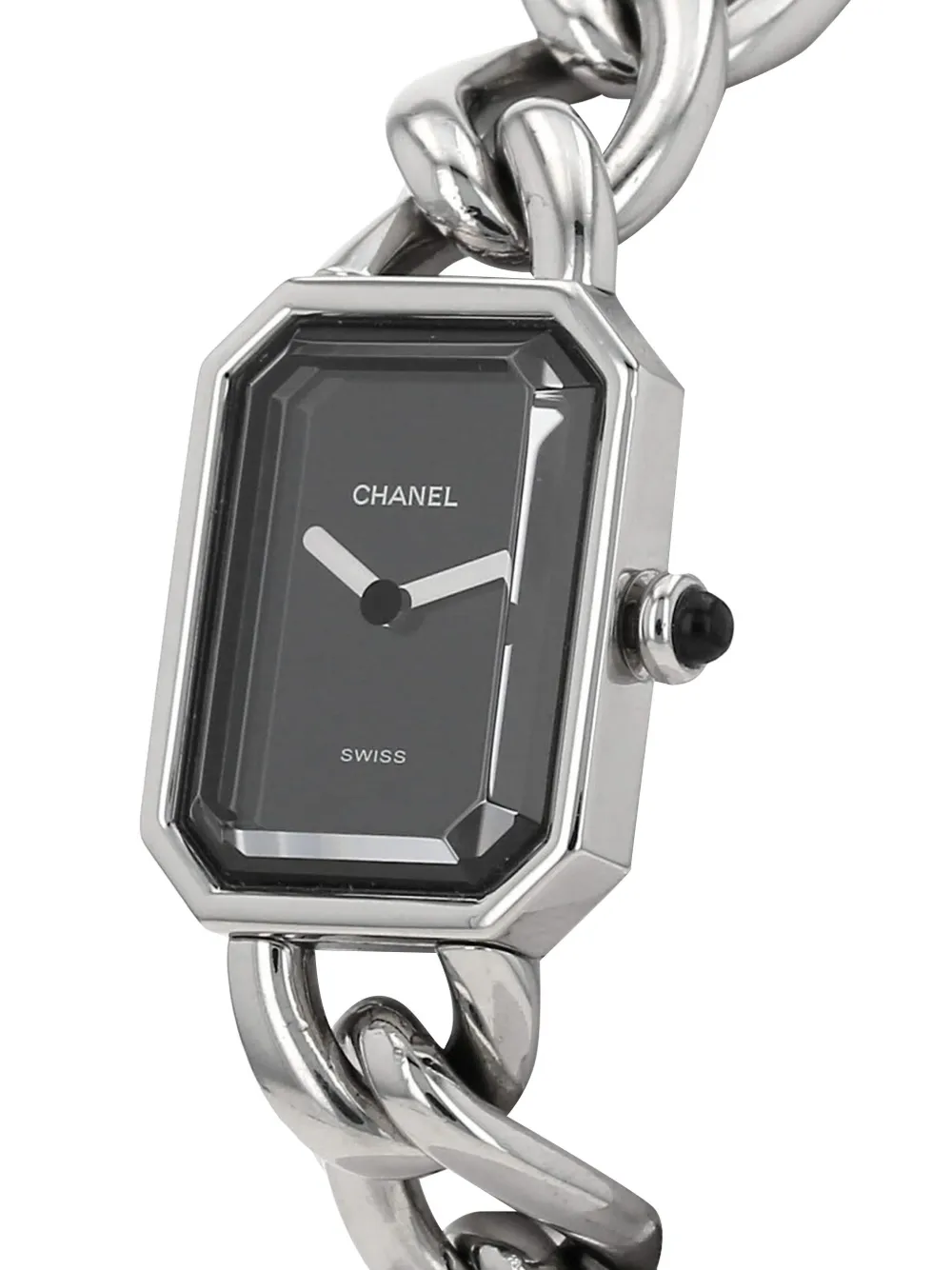 CHANEL Pre-Owned 2000s pre-owned Première M 26 mm - Zwart