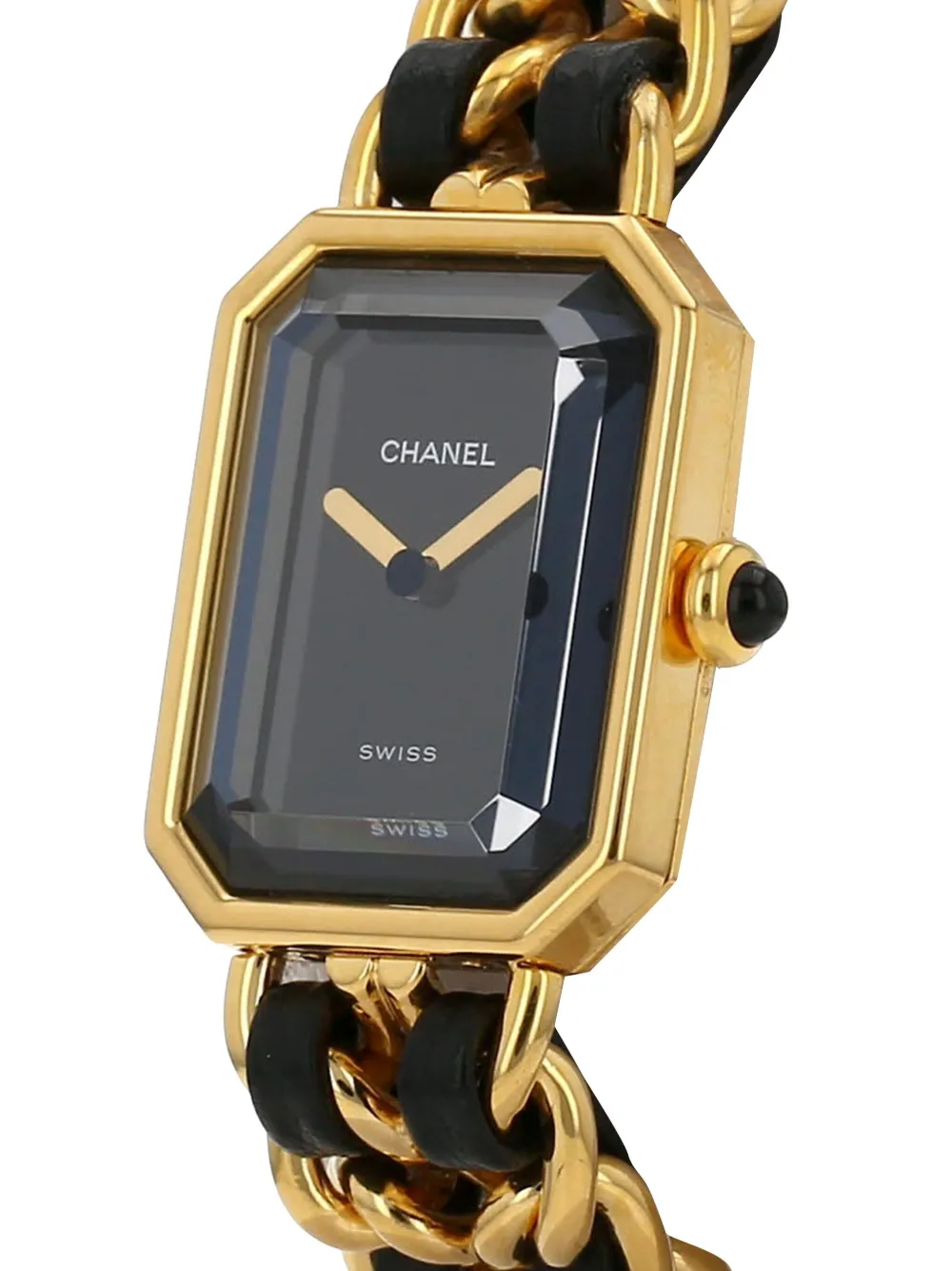 CHANEL Pre-Owned 1990s Première M horloge 26 mm - Zwart