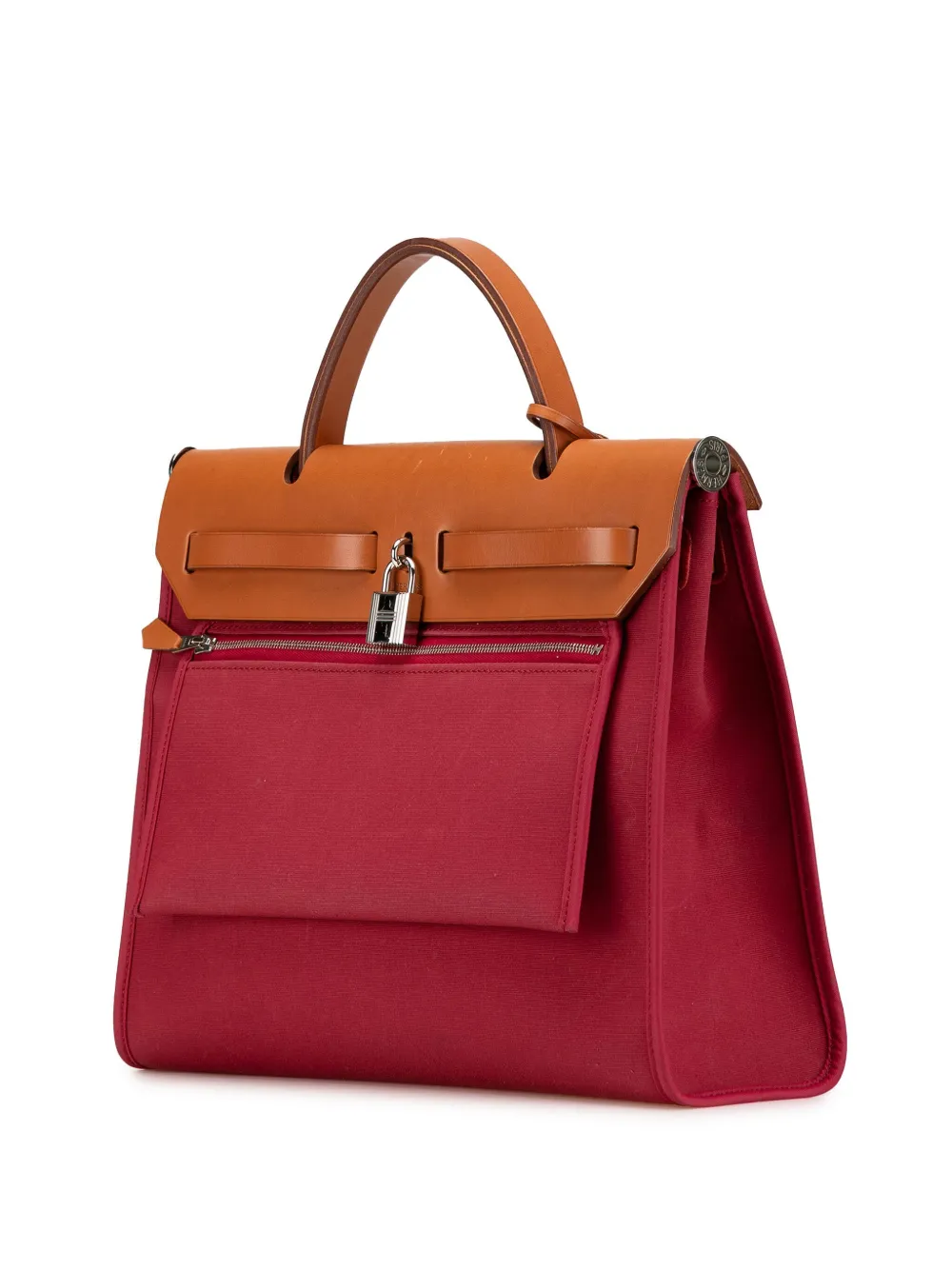 Hermès Pre-Owned 2010 Toile Herbag Zip 31 boekentas - Rood