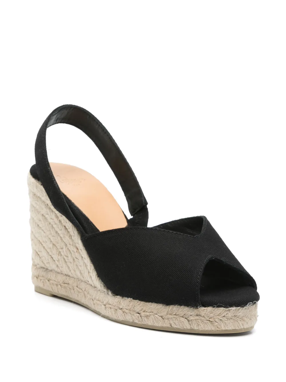 Castañer 90 mm Brisa espadrilles - Zwart