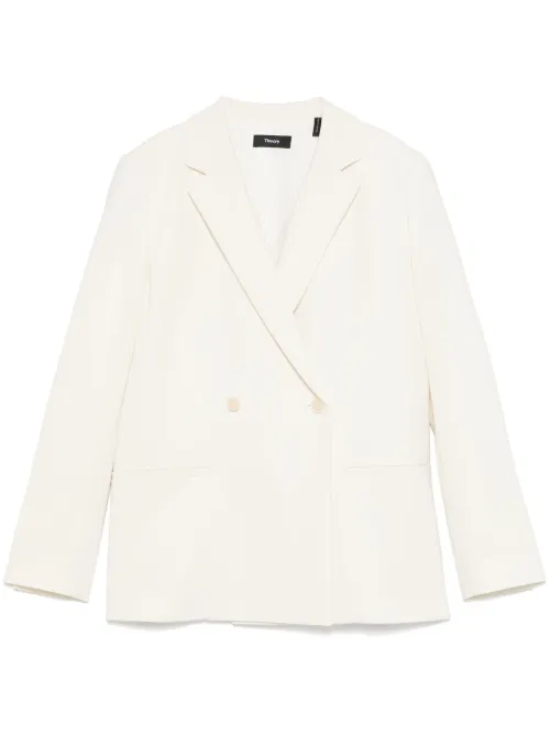 Blazer à boutonnière croisée - Theory - Modalova