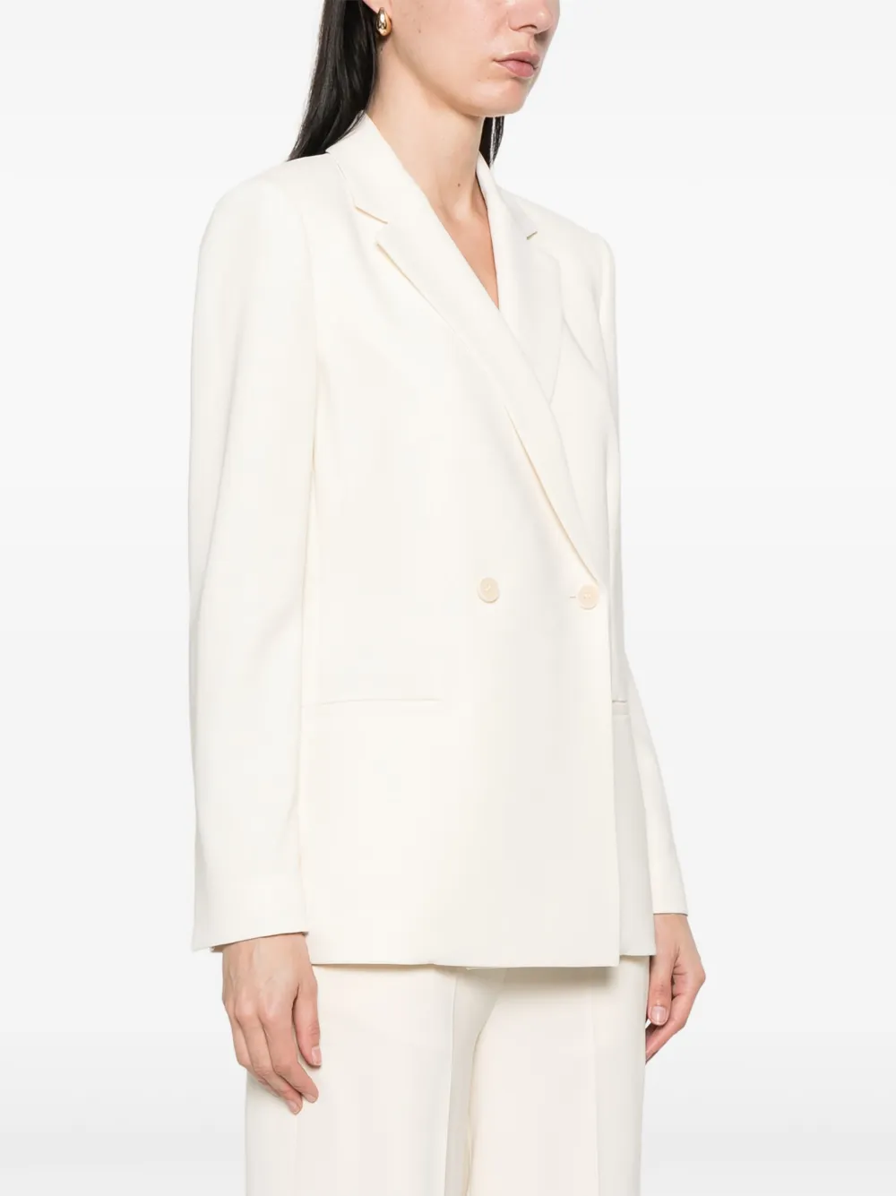 THEORY DOUBLE-BREASTED BLAZER 