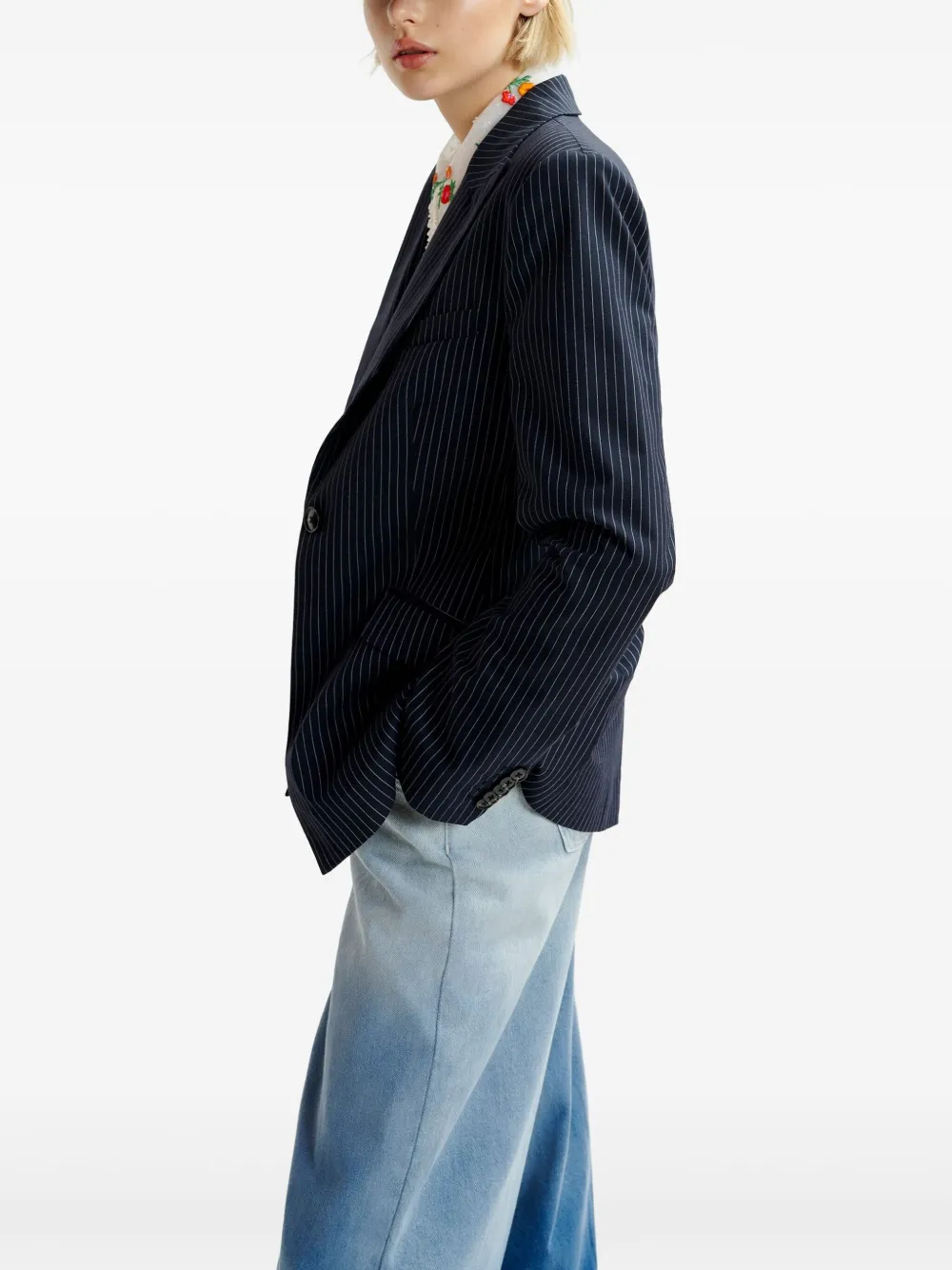 Essentiel Antwerp Haisies blazer Blauw