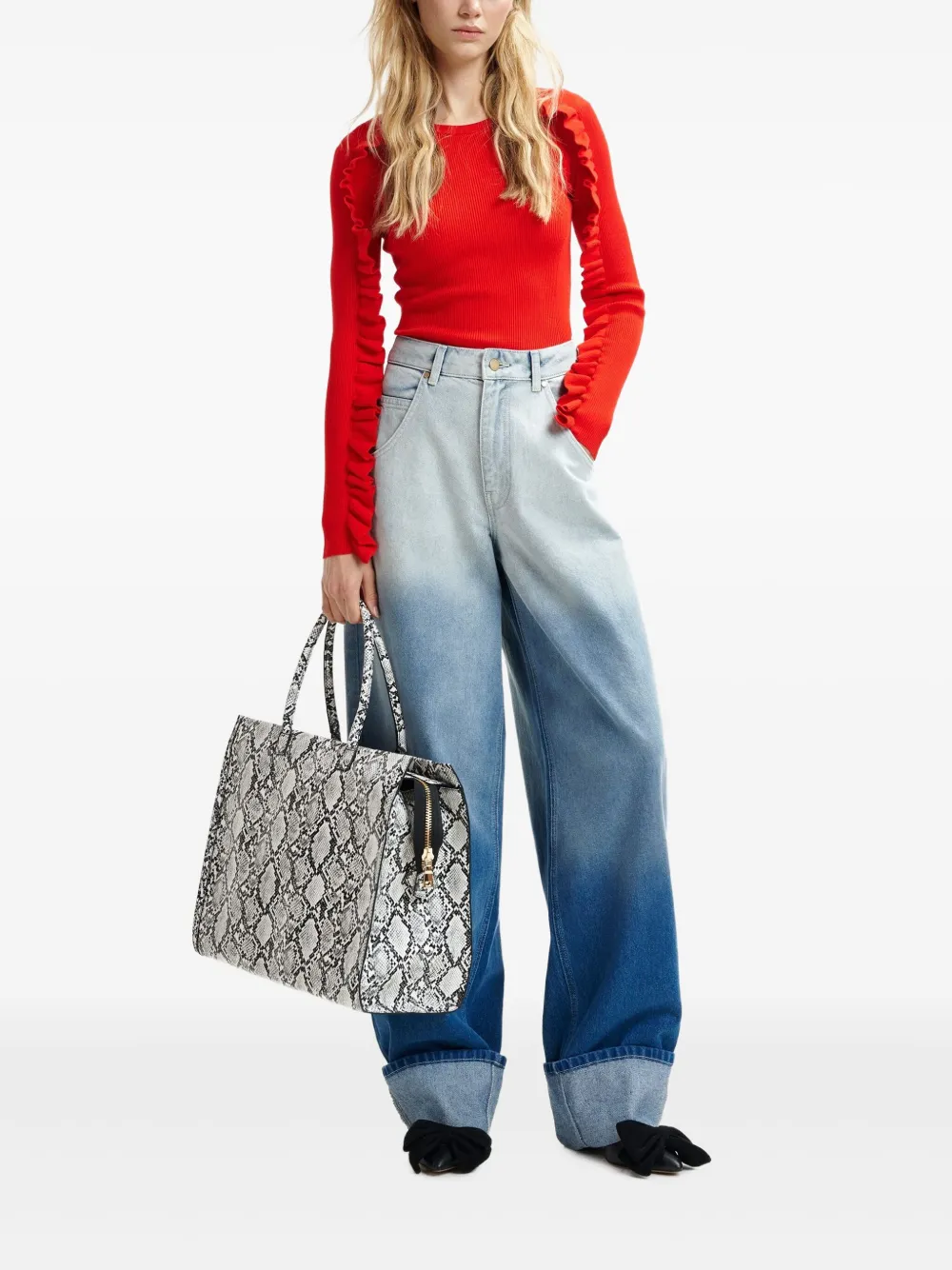 Essentiel Antwerp Hegan tote bag - Wit