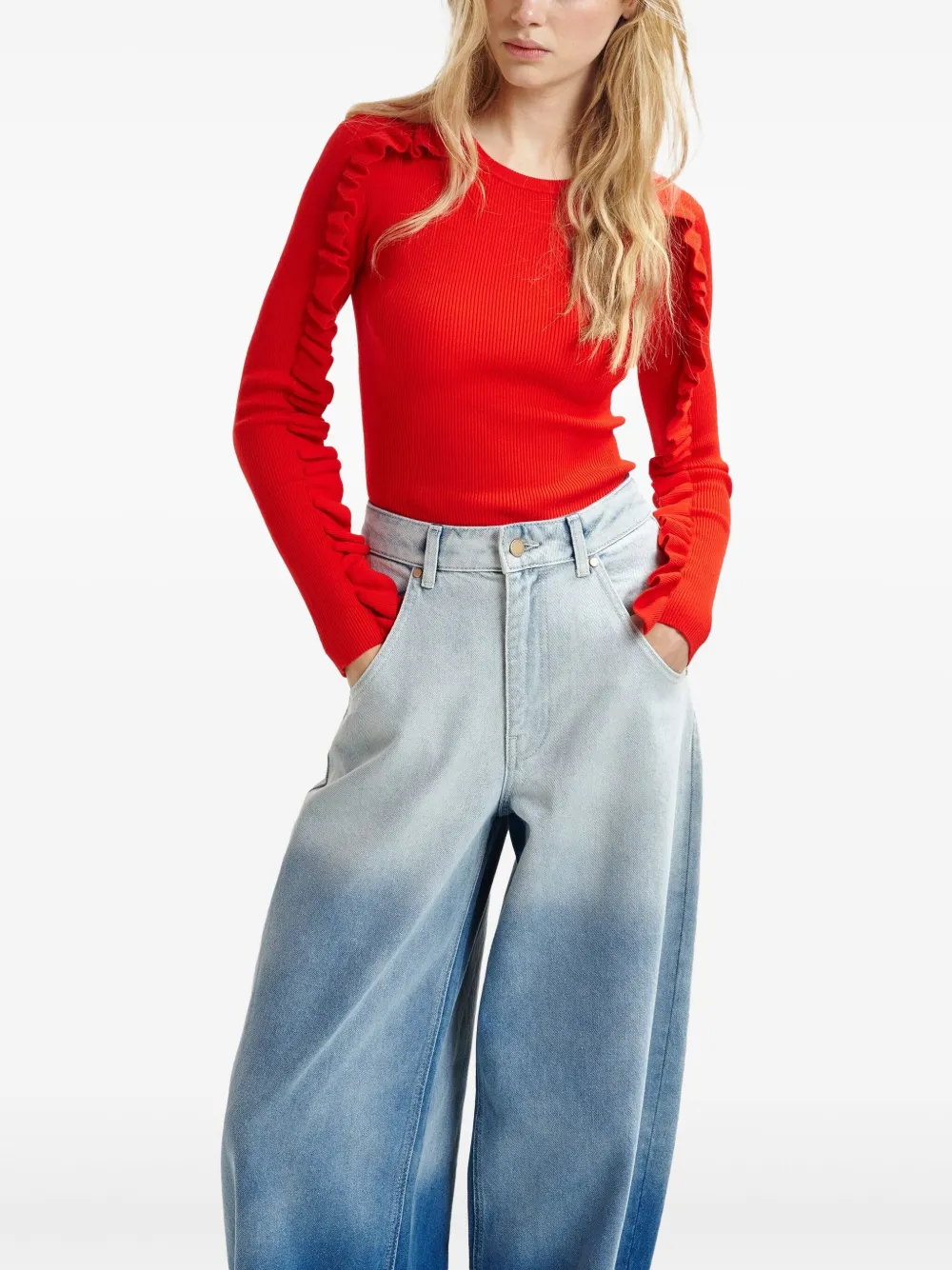 Essentiel Antwerp Hilly trui Rood