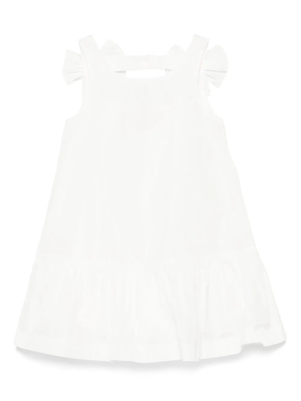 Simonetta vestido con detalle de moño | blanco | Image 1