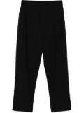 Laneus elastic-waist trousers - Black