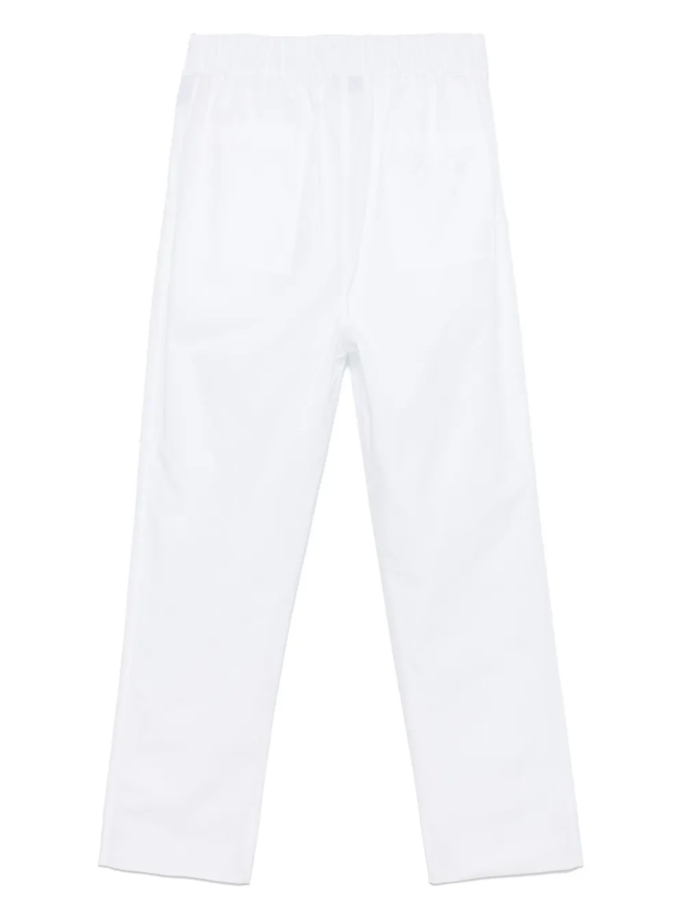 Laneus Broek met elastische taille - Wit