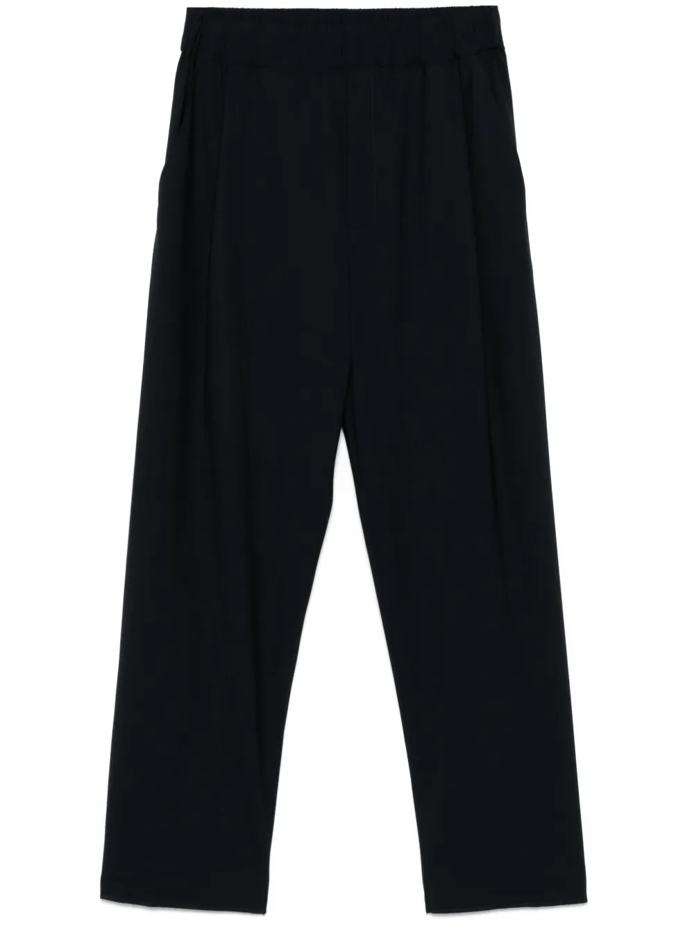 elastic-waist trousers