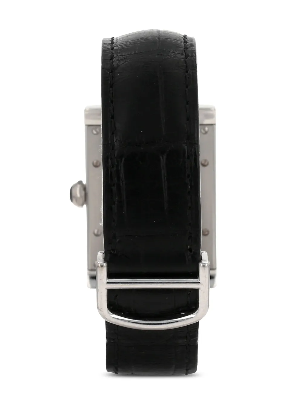 Pre-owned Cartier 2000 Tank 39mm In Silver