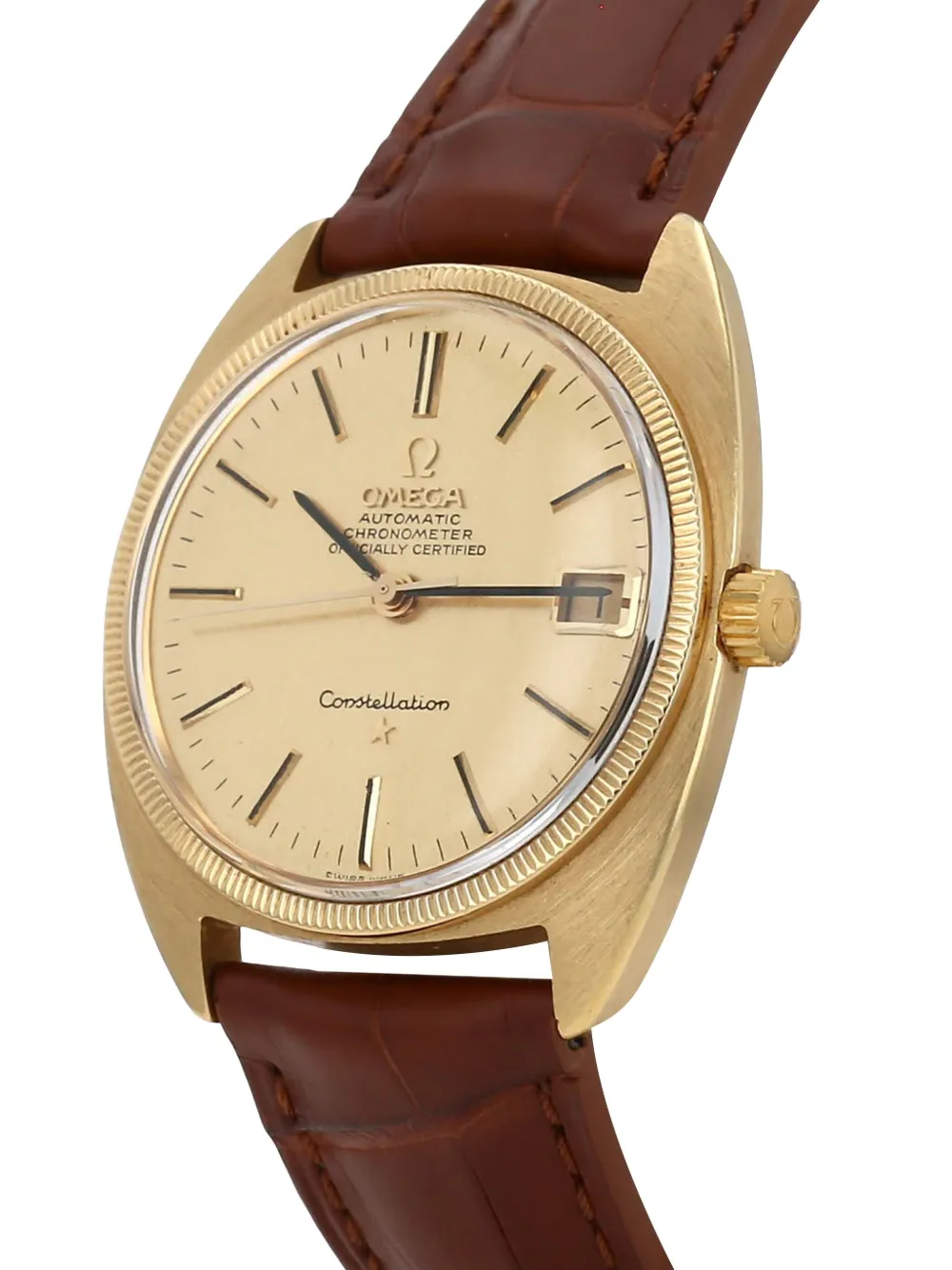 OMEGA 1960s pre-owned Constellation 40 mm - Goud