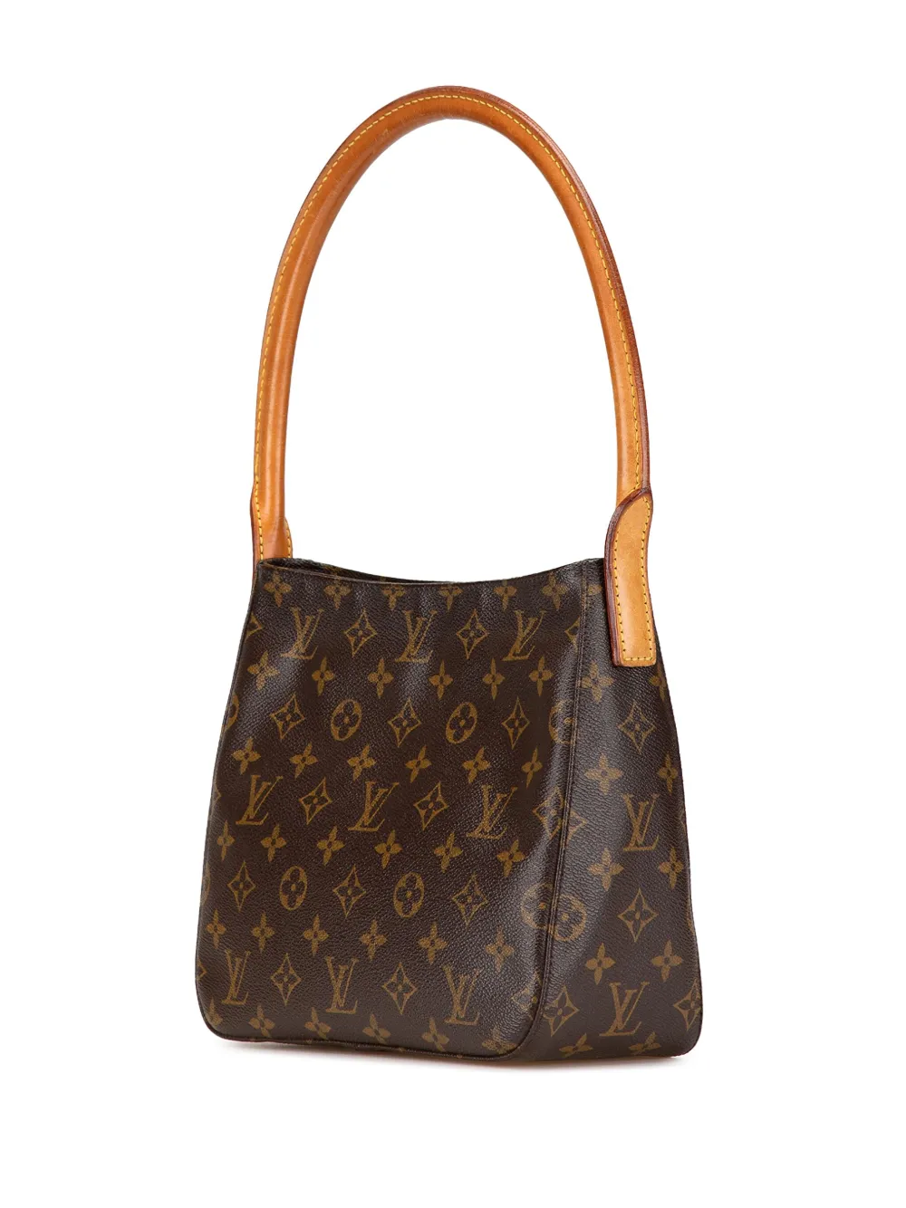 Louis Vuitton Pre-Owned 2001 Monogram Looping MM schoudertas - Bruin