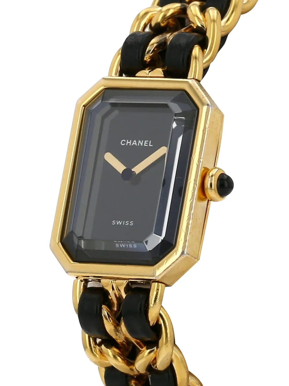 CHANEL Pre-Owned 1990s Première M horloge 26 mm - Zwart