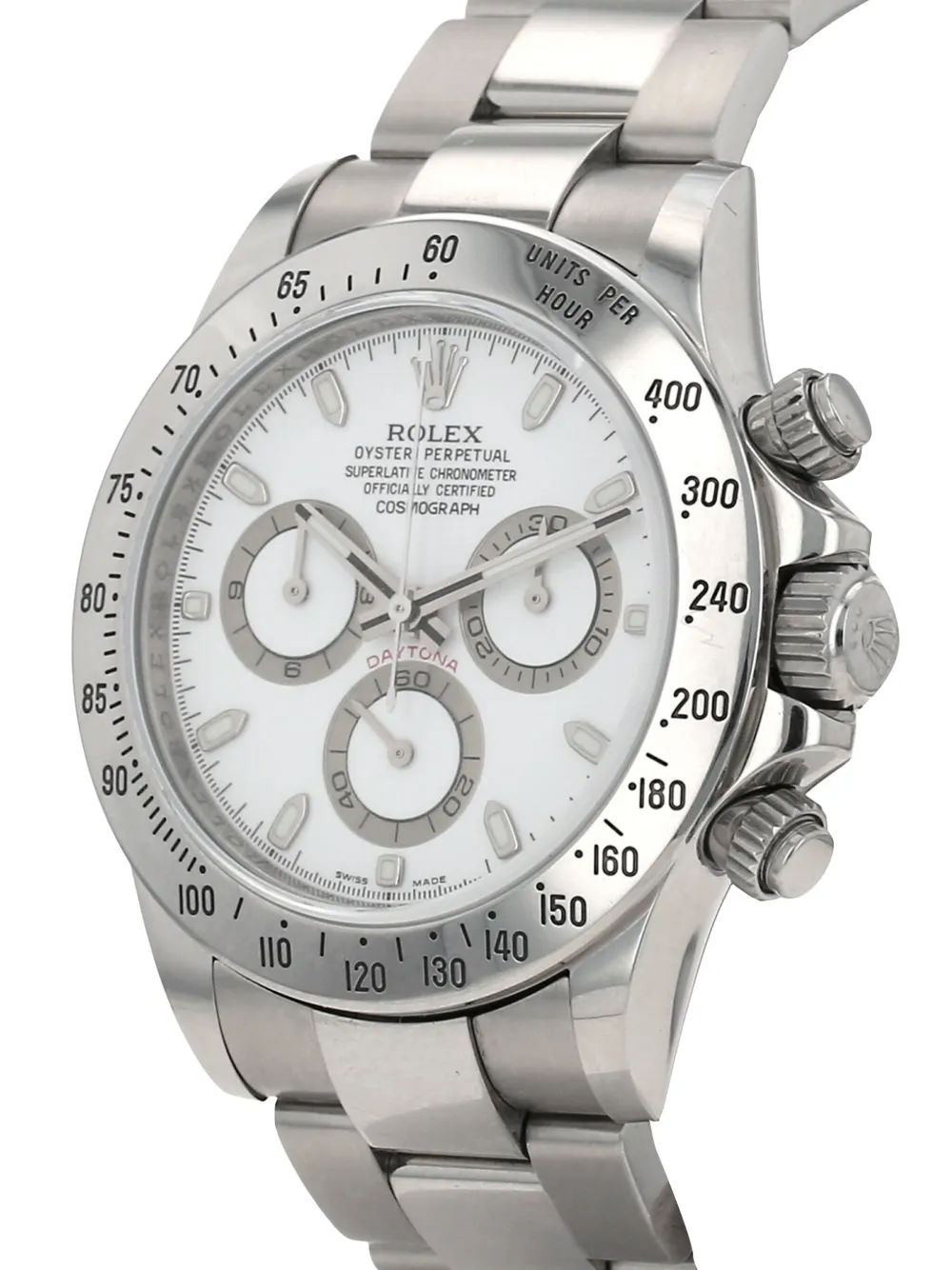 Rolex 2009 pre-owned Daytona horloge - Wit