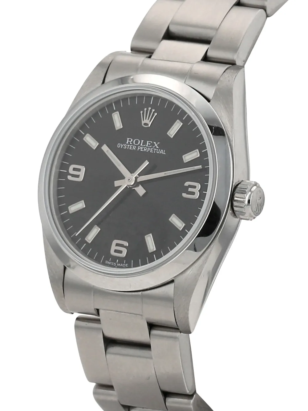 Rolex 1998 pre-owned Oyster Perpetual 31 mm horloge - Zwart