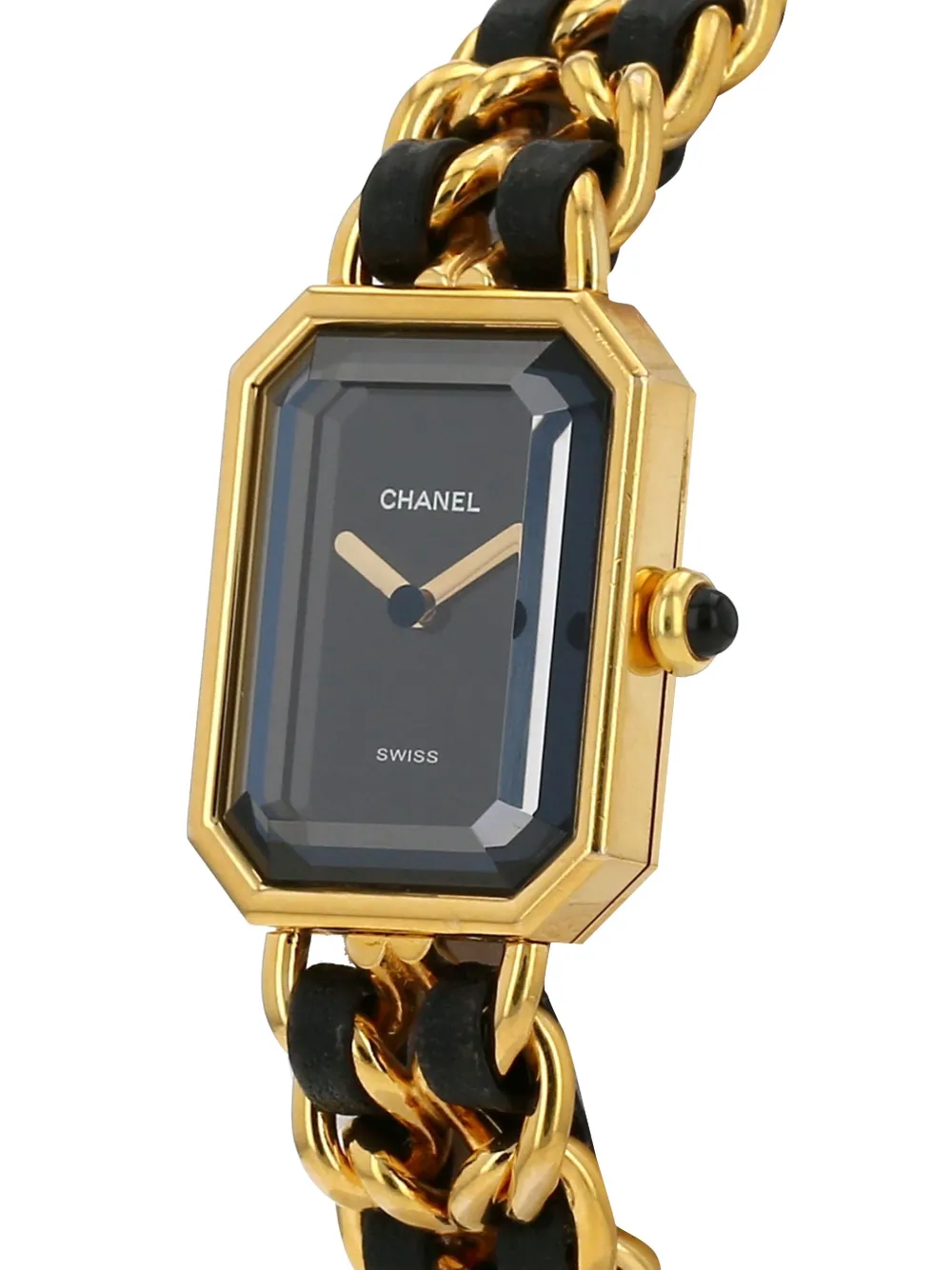 CHANEL Pre-Owned 1990s Première M horloge 26 mm - Zwart