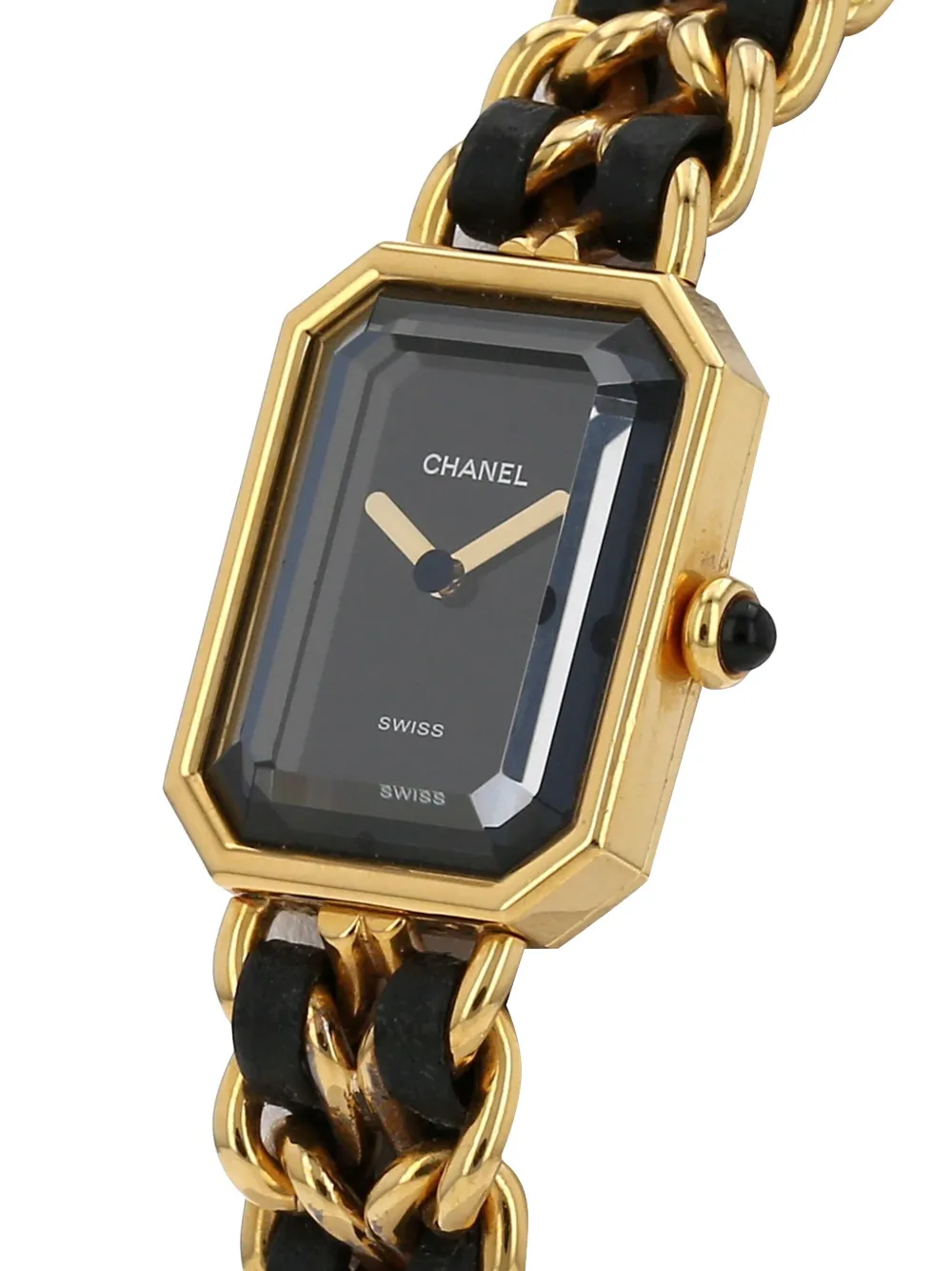 CHANEL Pre-Owned 1990s Première M horloge 26 mm - Zwart