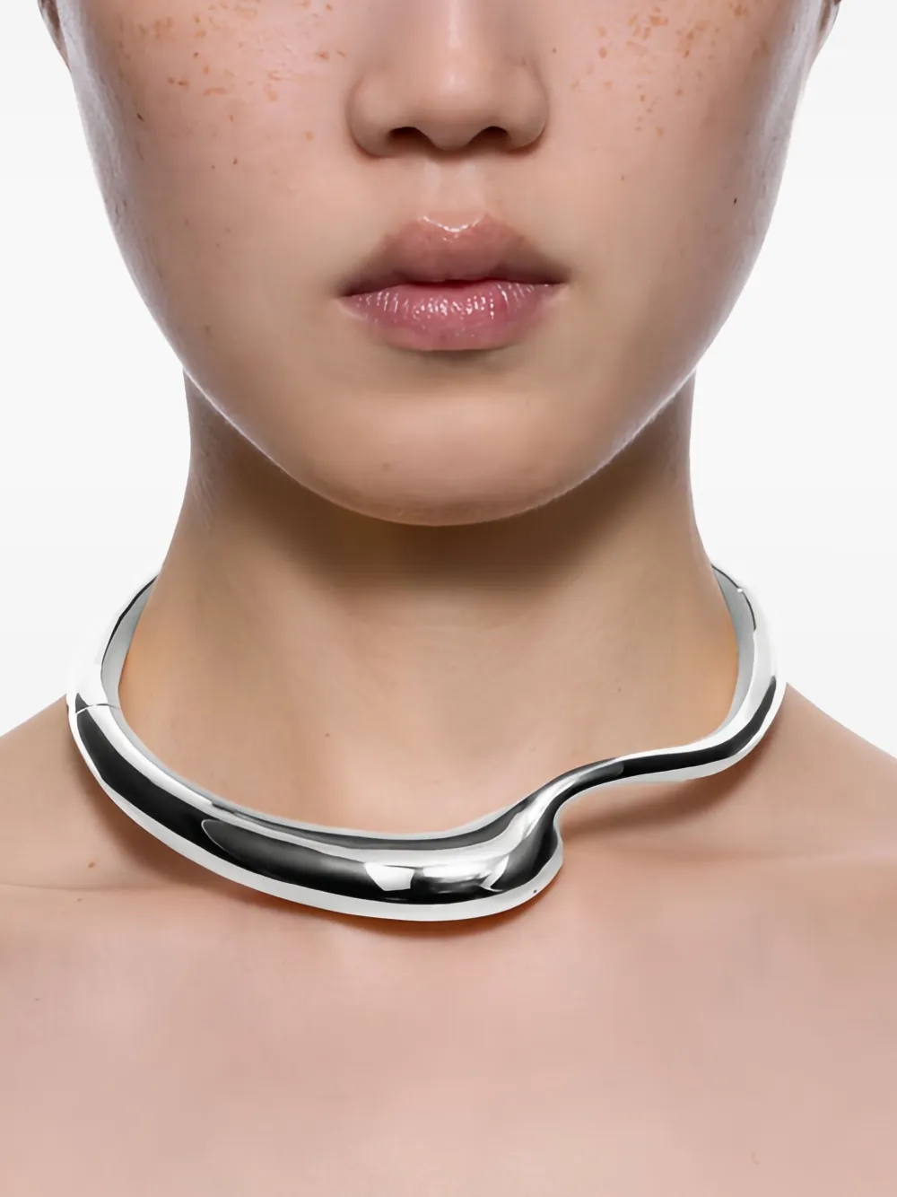 Maria Black Splash choker - Zilver