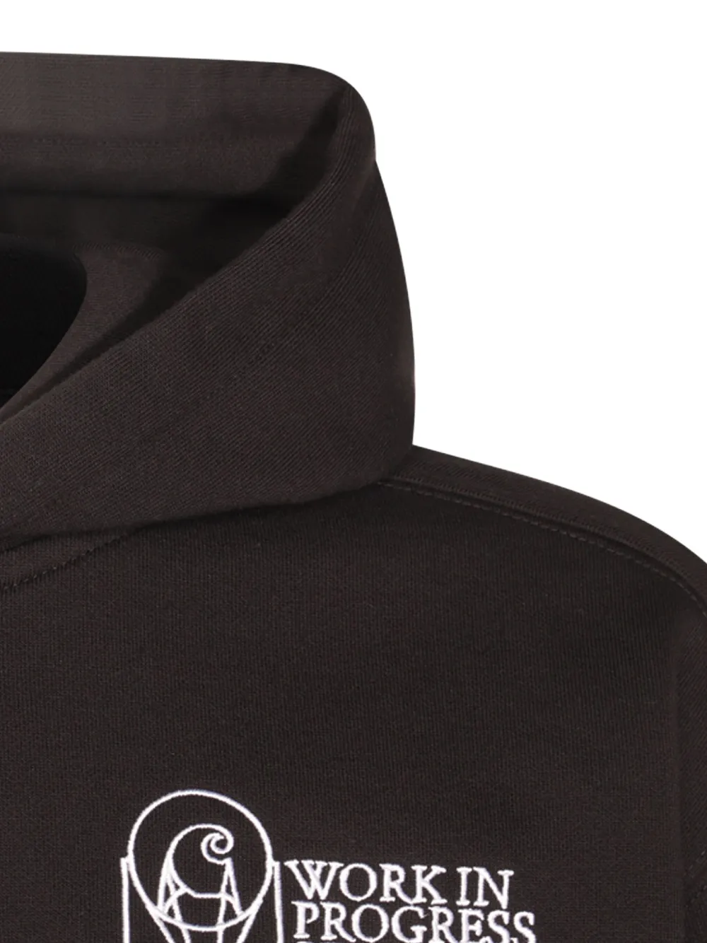 Carhartt WIP Hoodie met geborduurd logo Zwart