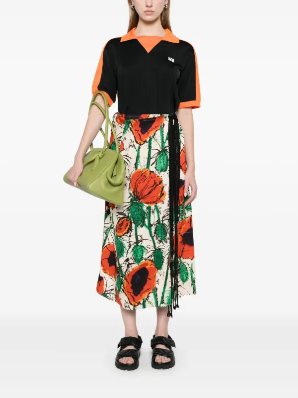 Wales Bonner ラップスカート | ニュートラル | FARFETCH JP