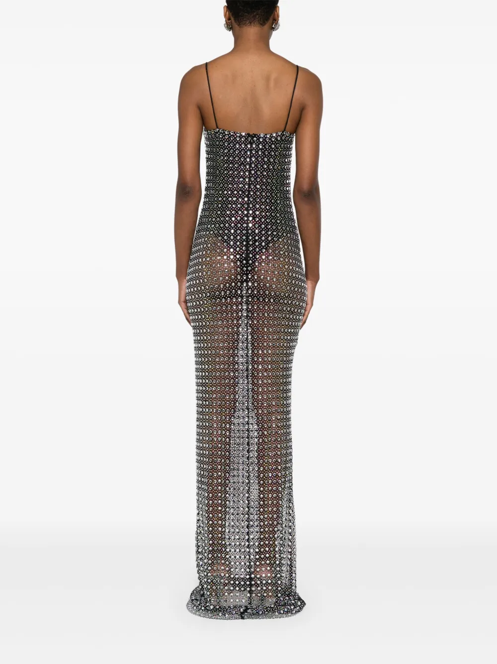 The New Arrivals Ilkyaz Ozel Maxi-jurk Grijs