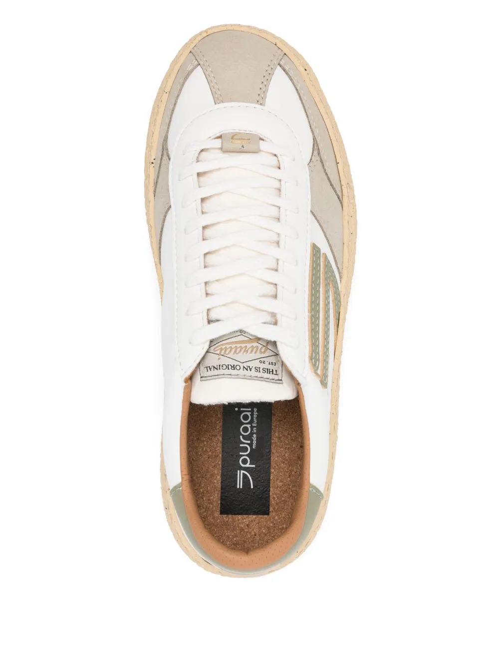 Puraai Olive Spring sneakers White