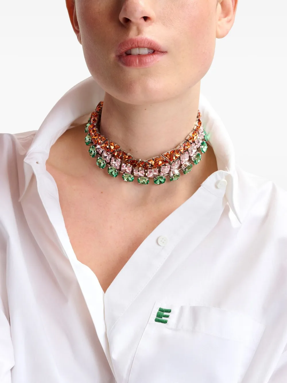 Essentiel Antwerp Heaster necklace - Zilver