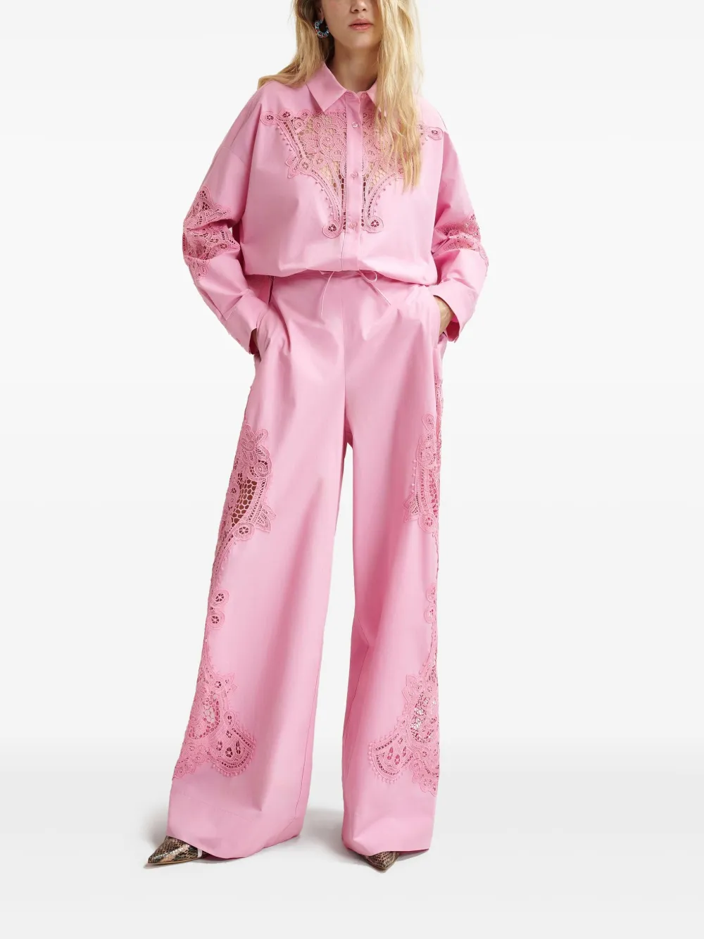 Essentiel Antwerp Hace broek Roze