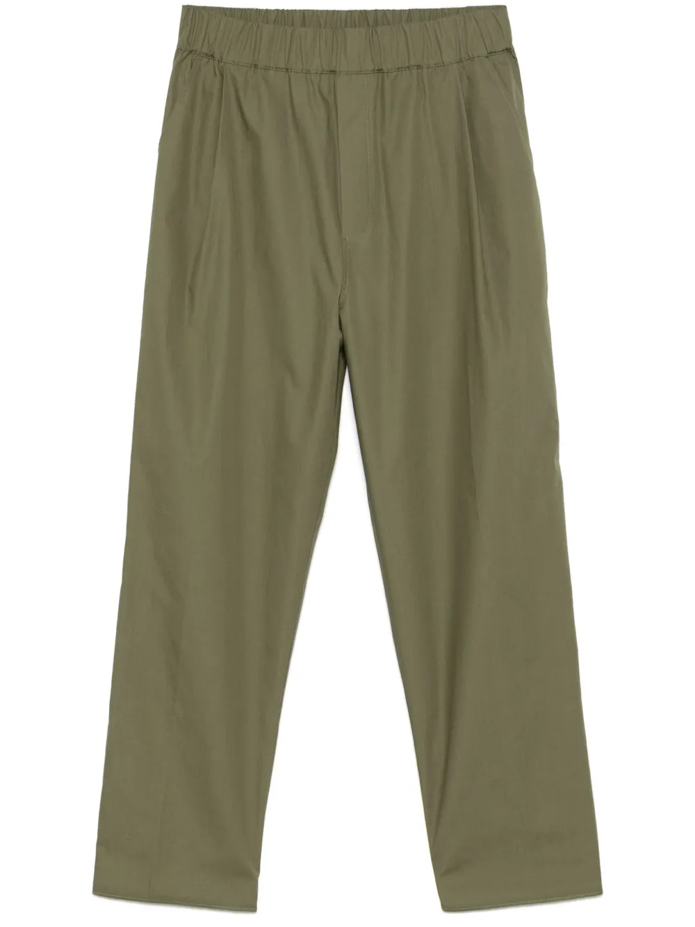 elastic-waist trousers