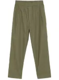 Laneus elastic-waist trousers - Green