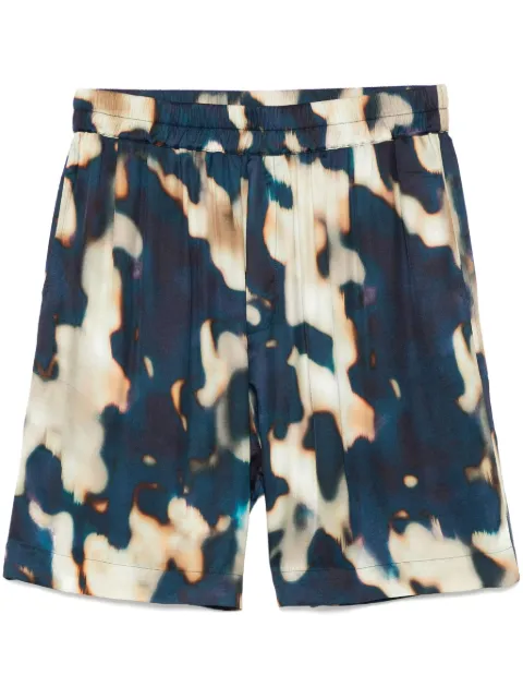 Laneus graphic-print bermuda shorts 
