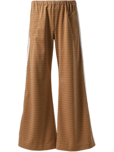 EGONlab. pants con estampado geométrico