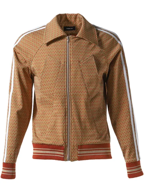 EGONlab. geometric-pattern track jacket