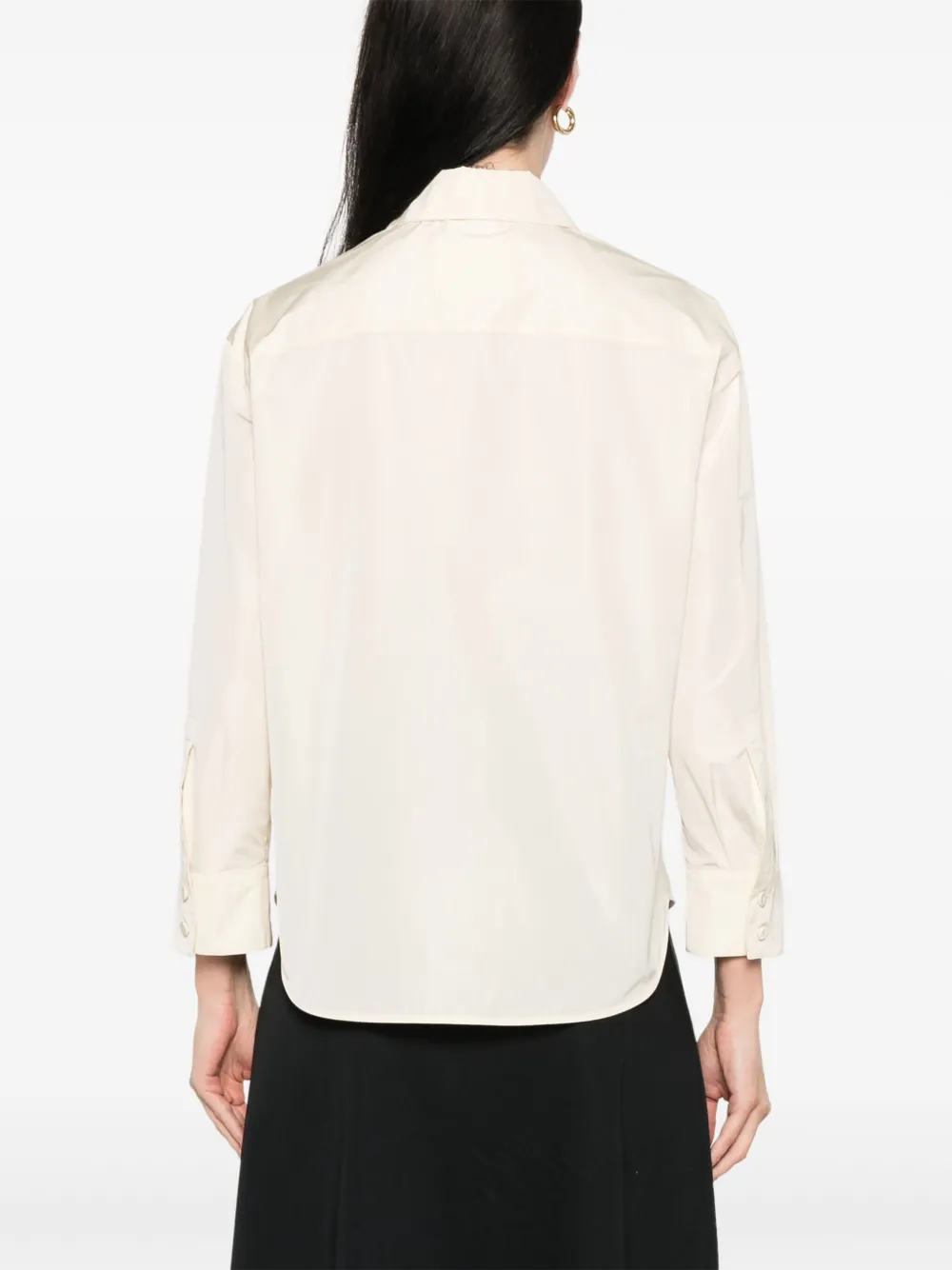 Jil Sander Taffeta blouse Beige