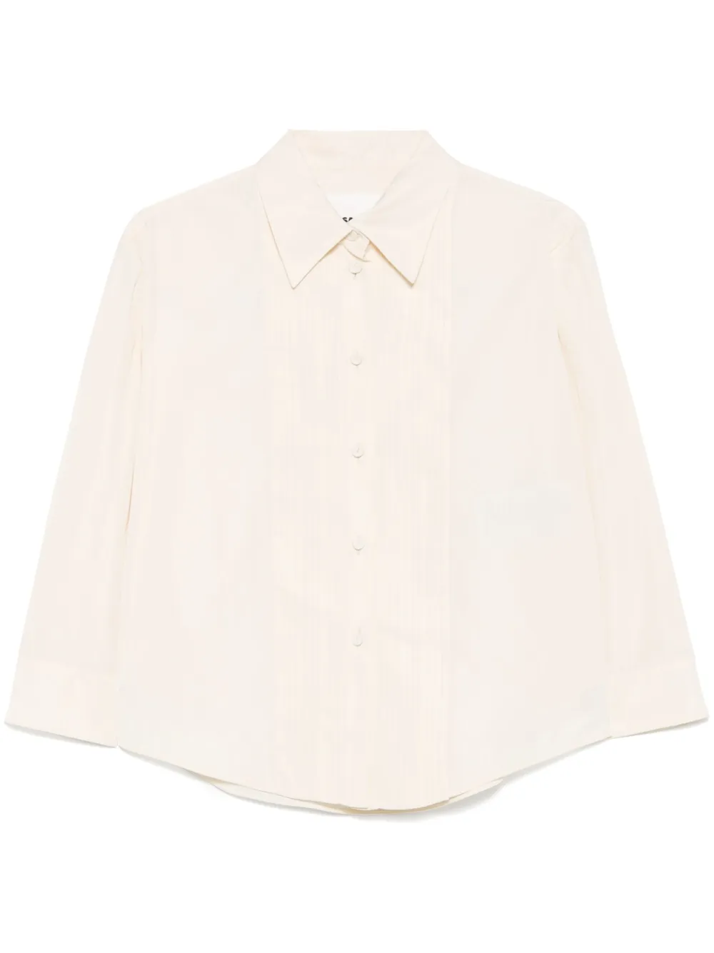 Jil Sander Taffeta blouse Beige