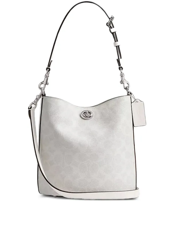 Coach Willow Bucket Bag White FARFETCH IN