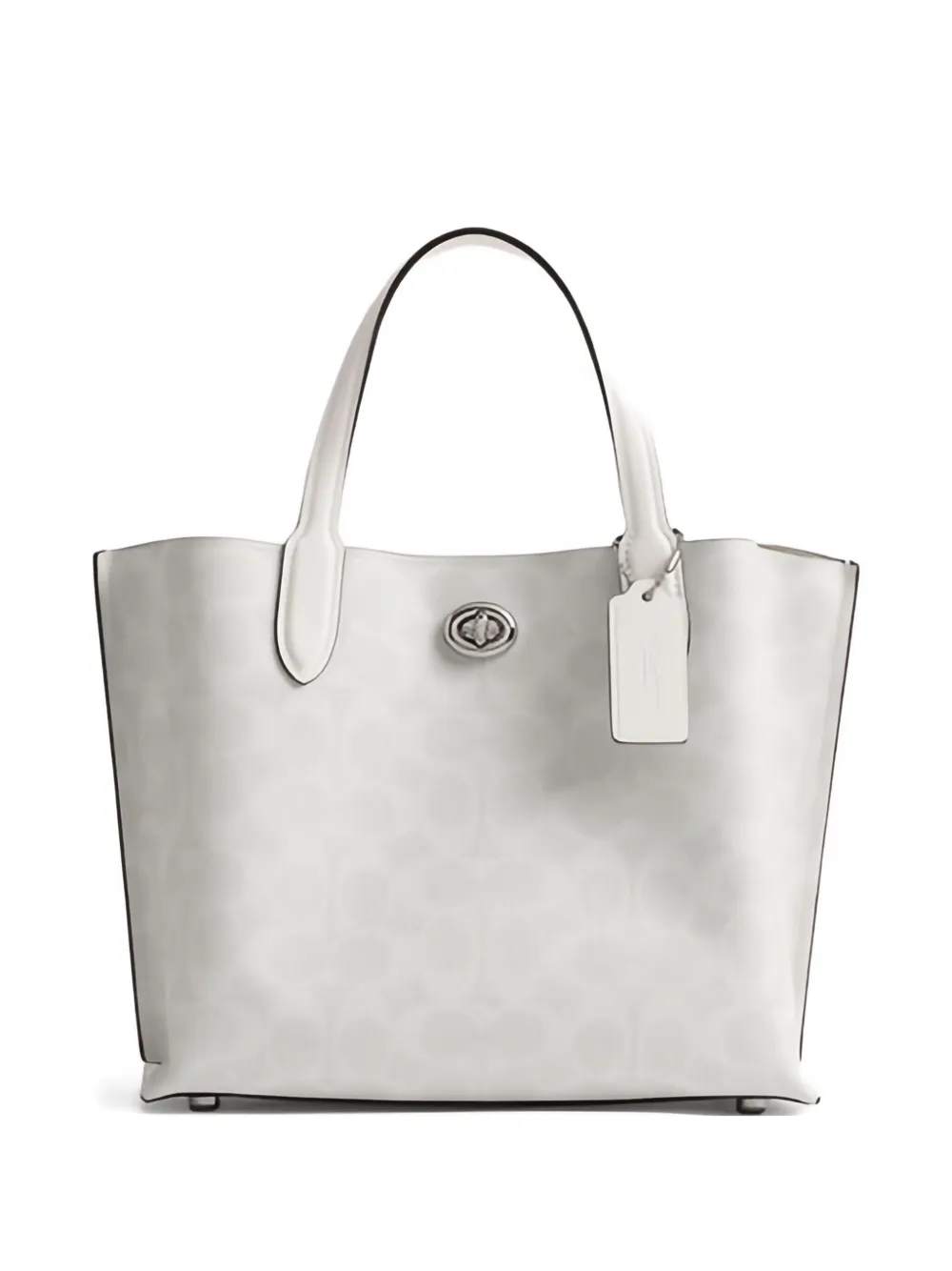 Coach Willow Tote Bag In White
