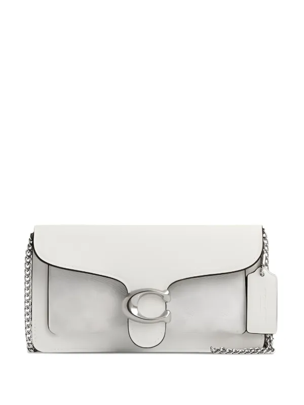 Coach chain-strap Flap Mini Bag White FARFETCH LT