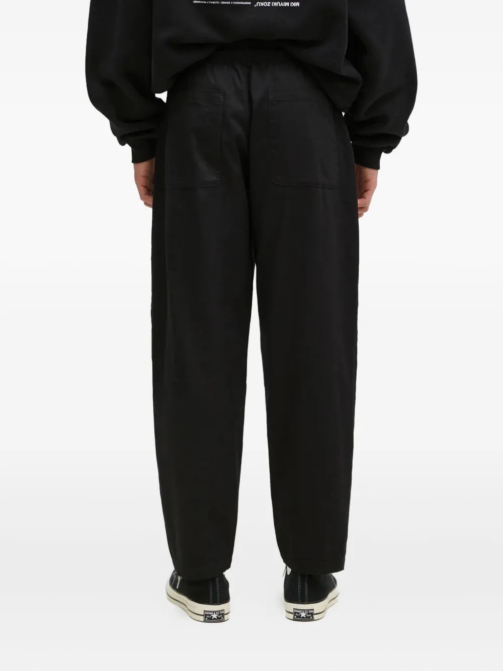 Neighborhood Drawstring Trousers In Black