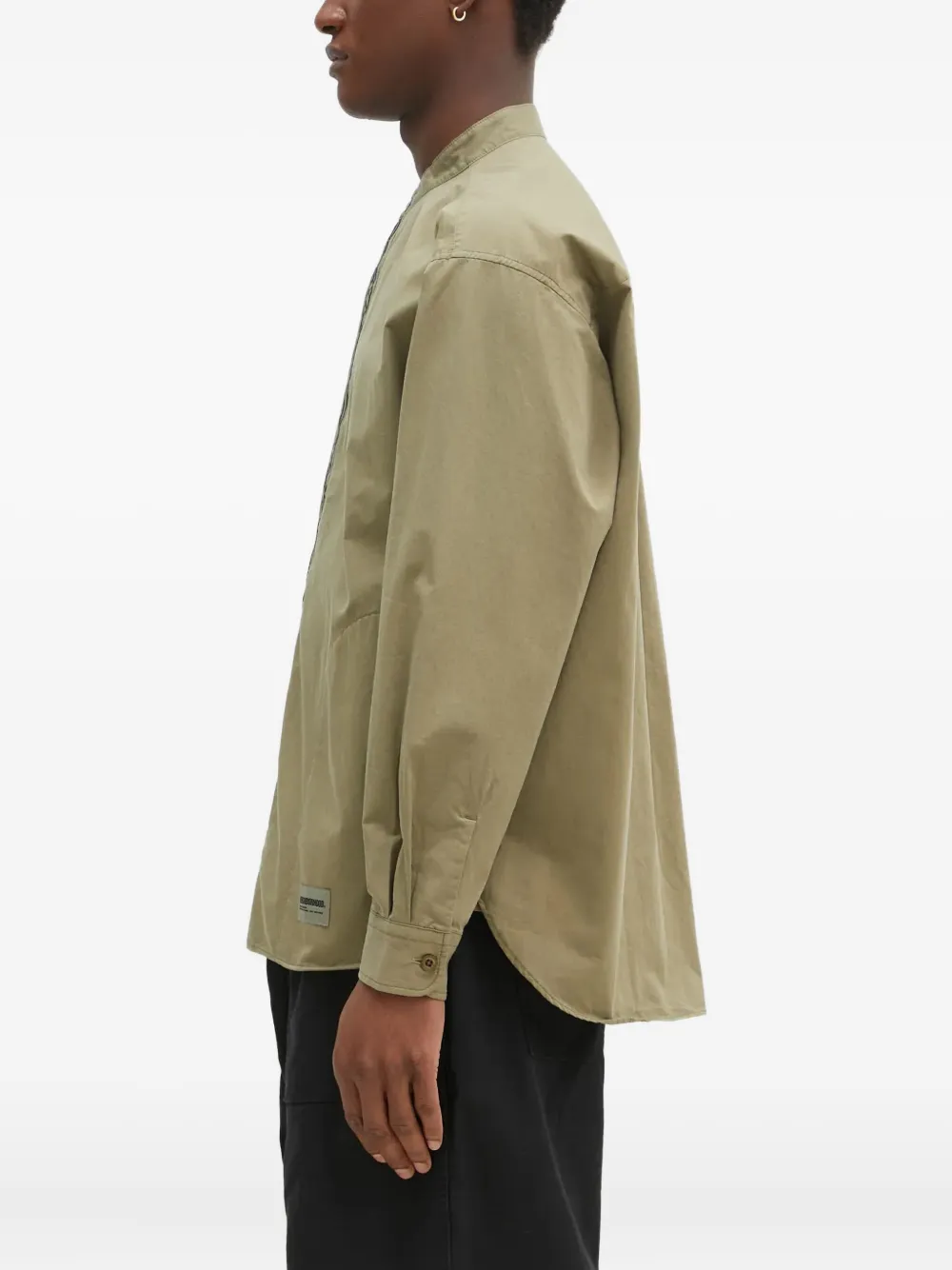 Neighborhood embroidered mandarin-collar shirt | Image 2