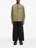 Neighborhood embroidered mandarin-collar shirt - Green