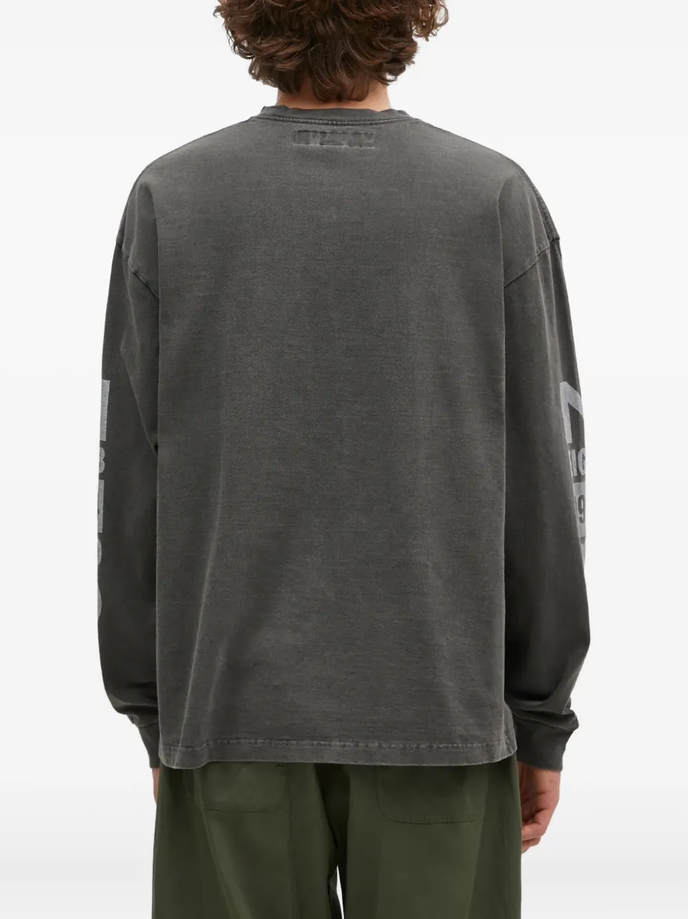 Neighborhood Katoenen T-shirt Grijs