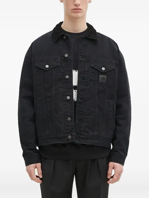 Carhartt WIP corduroy-collar denim jacket
