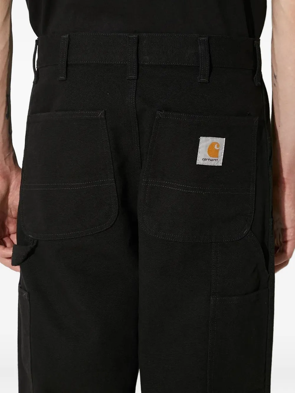 Carhartt WIP Double Knee utility trousers Zwart