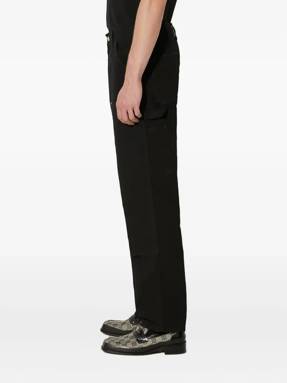 Carhartt WIP Double Knee utility trousers Zwart