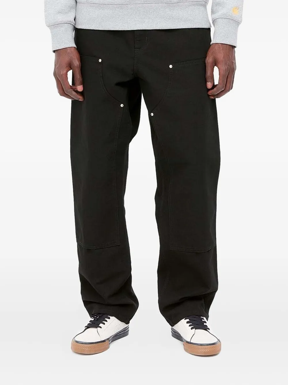 Carhartt WIP Double Knee utility trousers Zwart