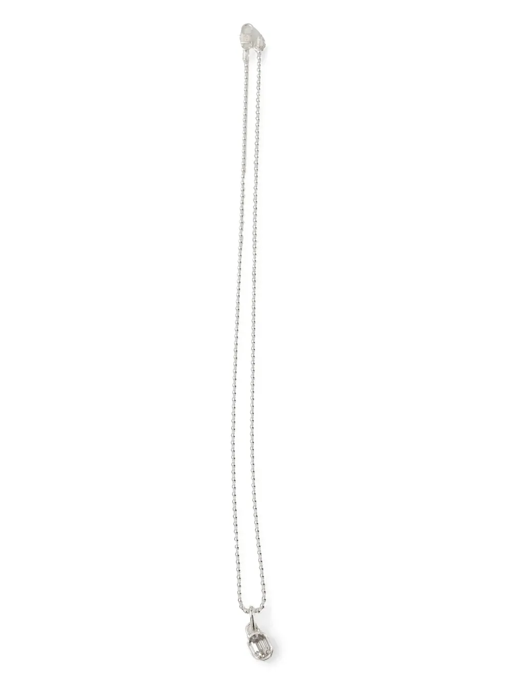Hatton Labs collar con dije de gema | plateado | Image 1