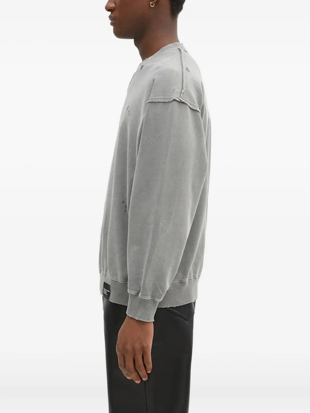Neighborhood distressed crew neck sweatshirt | Sweatshirts | Image 2
