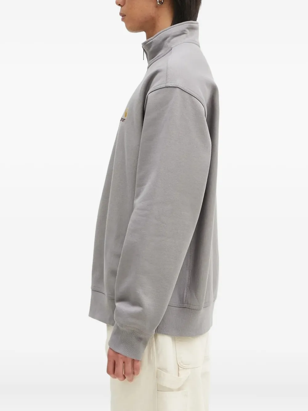 Carhartt WIP Sweater met borduurwerk - Grijs